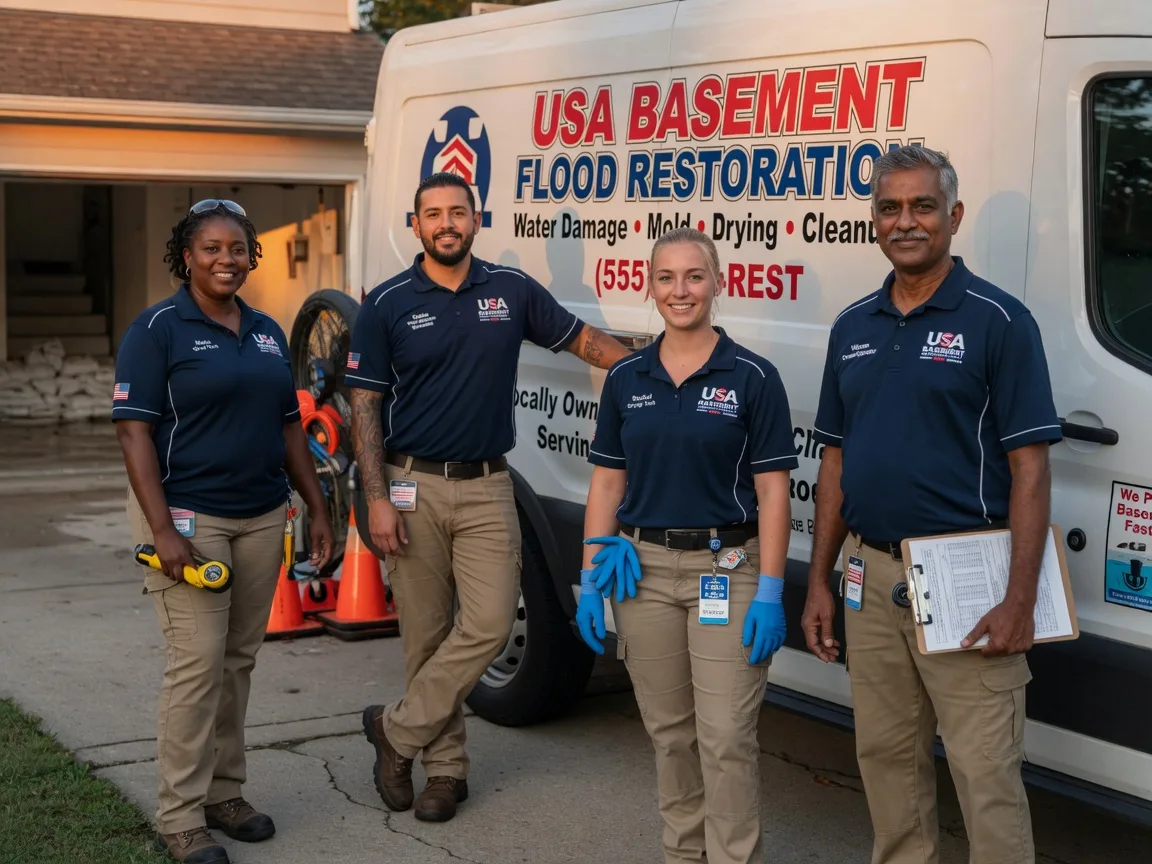 Basement Flood Cleanup company in Windyville, MO