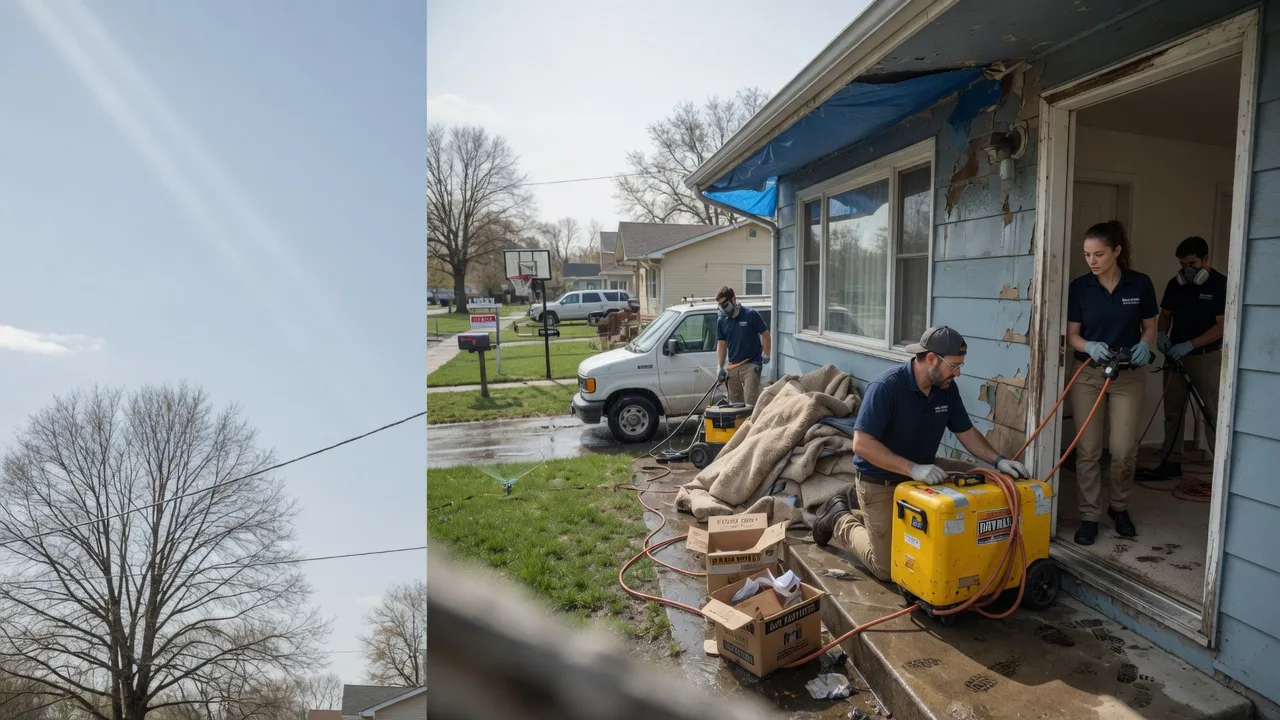 Basement Flood Cleanup in Windyville, MO near me